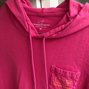 Vineyard Vines Pink Hoodie, Size M